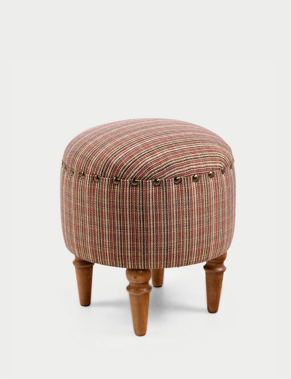 Taburet, Atelier del Sofa, 370CTF1112, Lemn de fag, Multicolor - imagine 7
